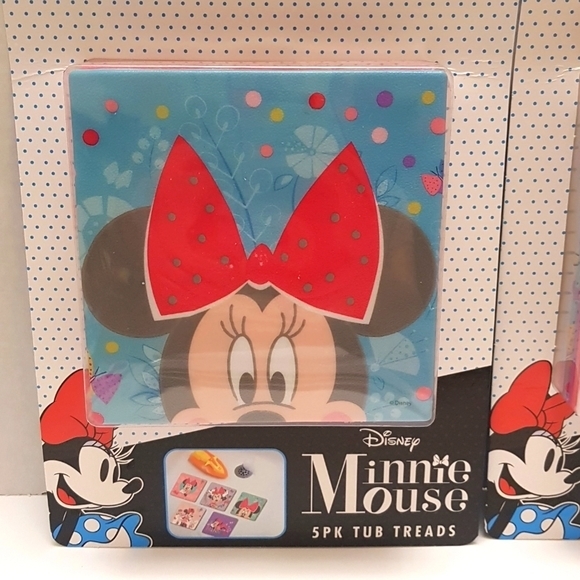 Disney Minnie Mouse 5PK Tub Tread. NEW SEALED - Picture 2 of 5